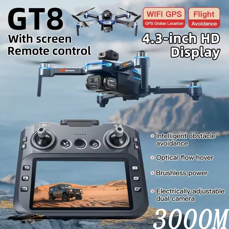 Drone Gt8 Rc - 2026 New GT8 Drone GPS 8K