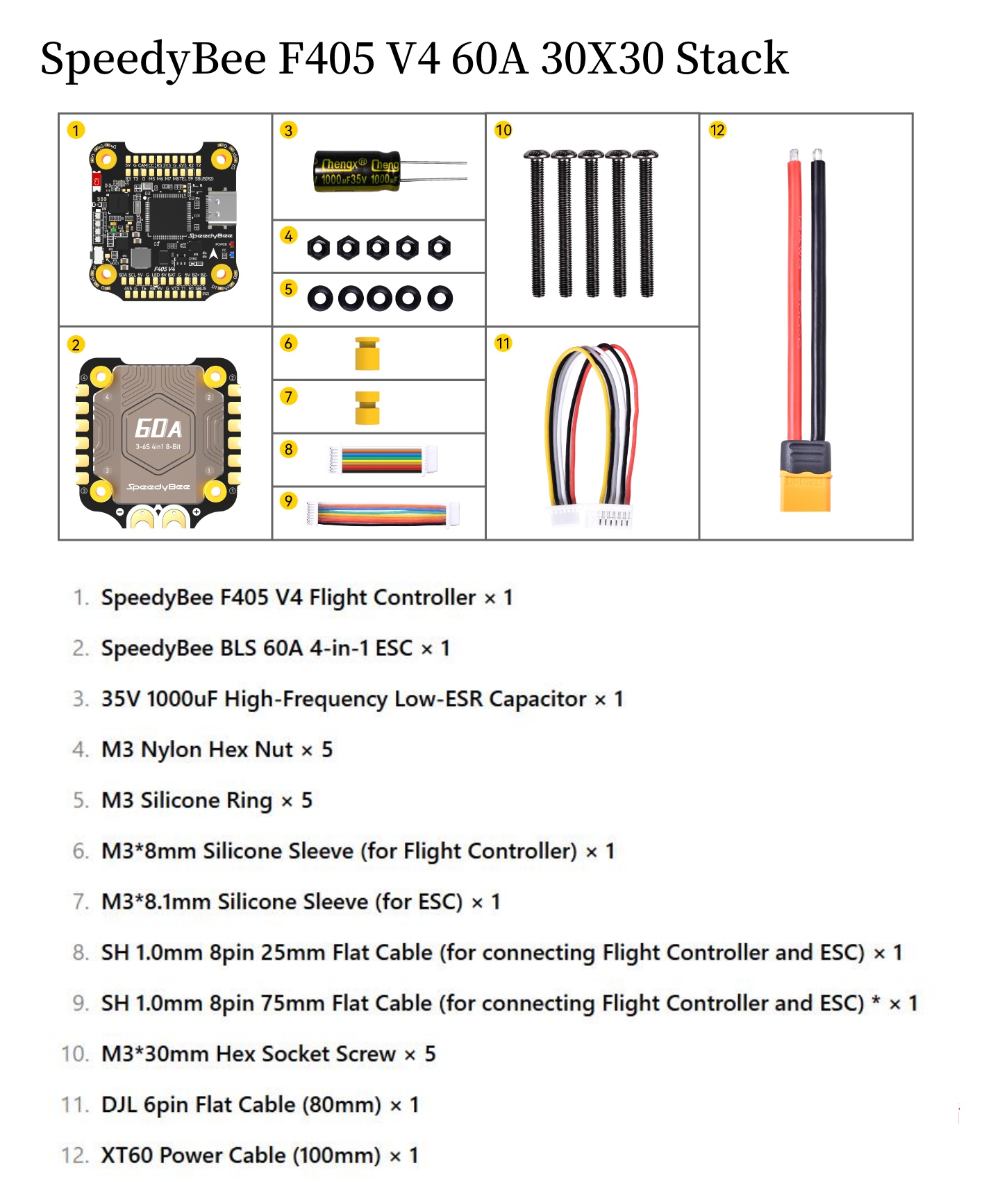 Original Speedybee F405 V3 BLS - Betaflight Flight Controller recension och pris