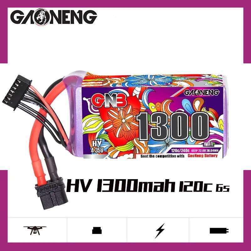 2Pcs GNB 6S Lipo Battery 22.8V - Drone Rcs recension och pris