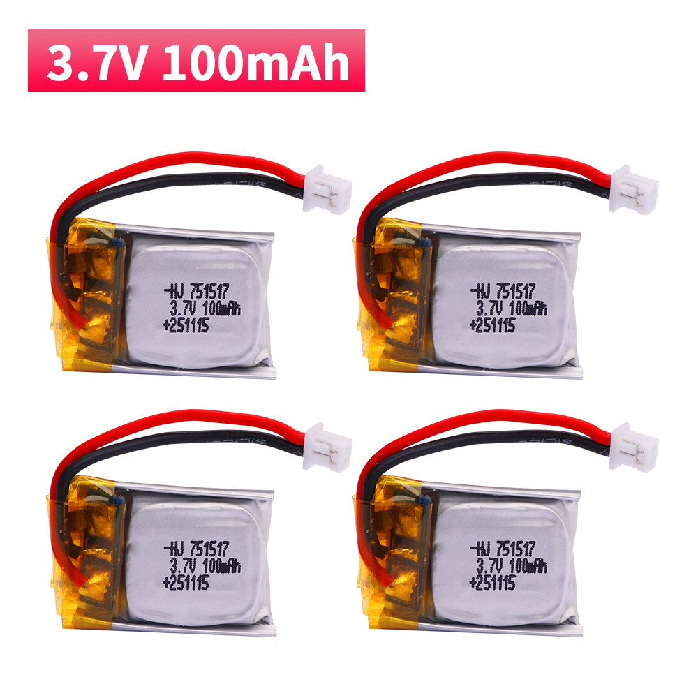 100mah 3.7V Lipo Battery FQ777 - Drone Fq777 Rc Quadcopter recension och pris
