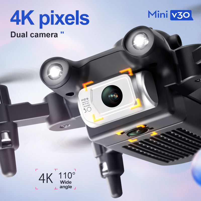 Mini V30 WiFi FPV Drone With 4 - Drone Rc Land recension och pris