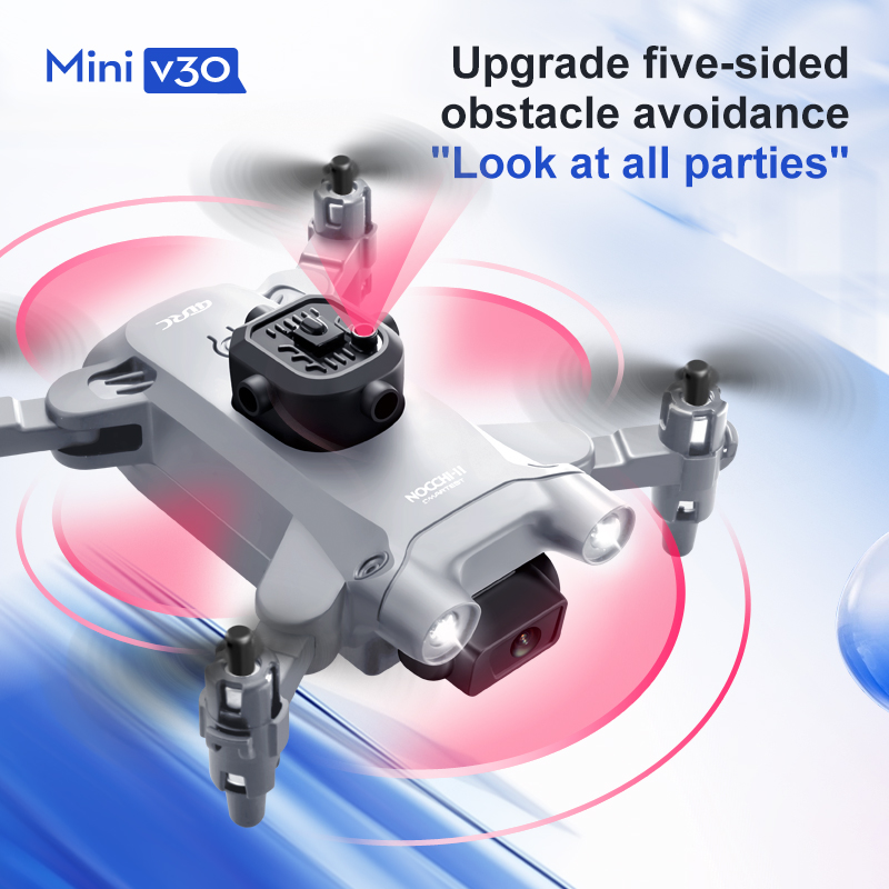 Mini V30 WiFi FPV Drone With 4 - Drone Rc Land recension och pris