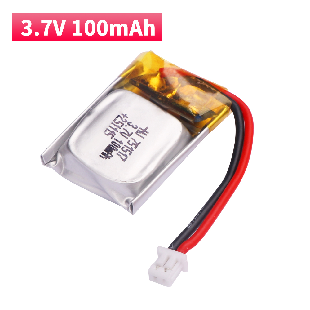 3.7V 751517 100mah Lipo Batter - Drone Fq777 Rc Quadcopter recension och pris