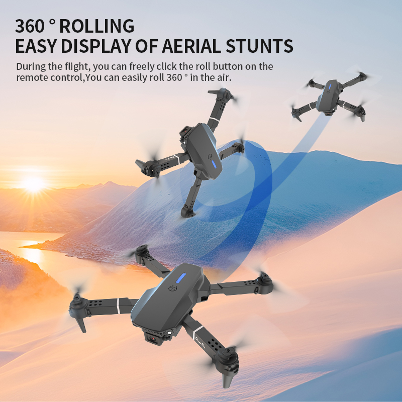 E88 Pro Foldable Drone Dual HD - Drone Rc E88 Pro recension och pris