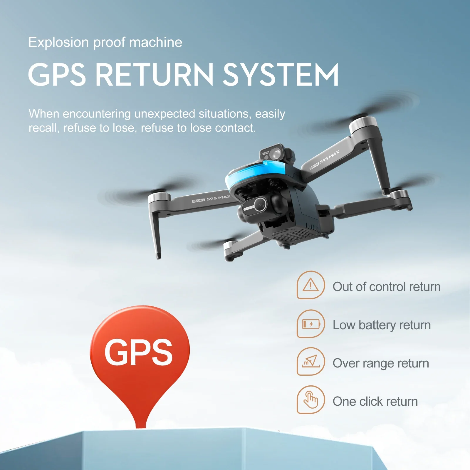 NEW S9S MAX MINI Drone 4K 2-Ax - Drone Rc Ufo recension och pris