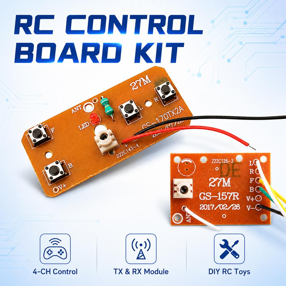27MHz Remote Control Kit 4CH W - Joystick Rc Drone recension och pris