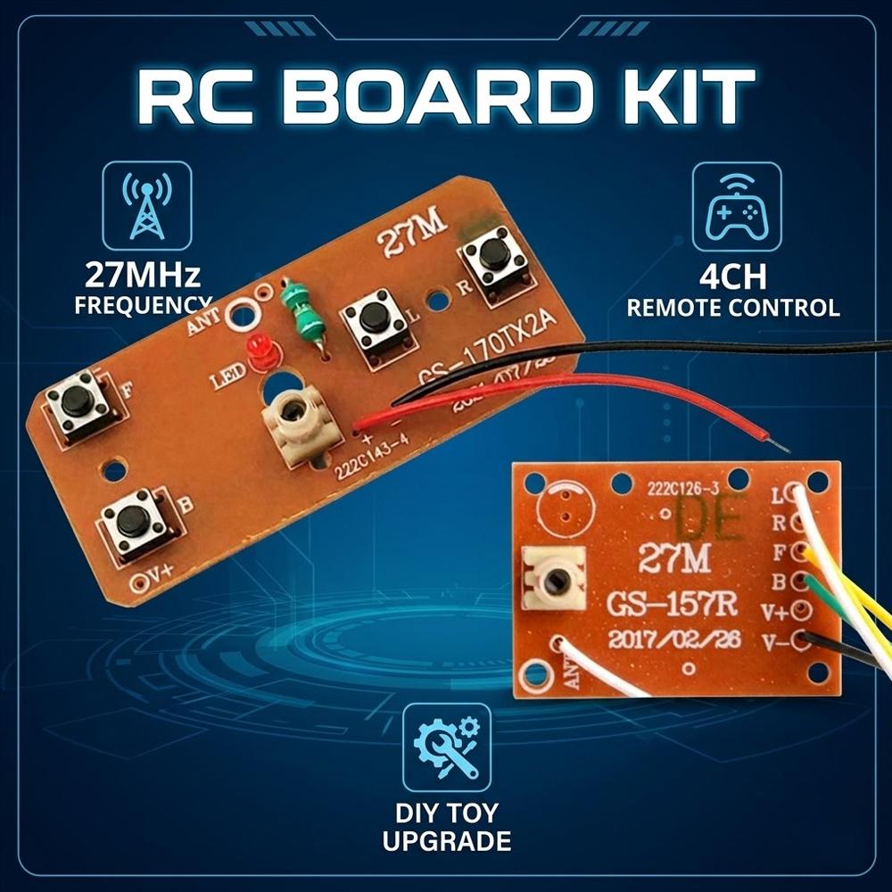 27MHz Remote Control Kit 4CH W - Joystick Rc Drone recension och pris