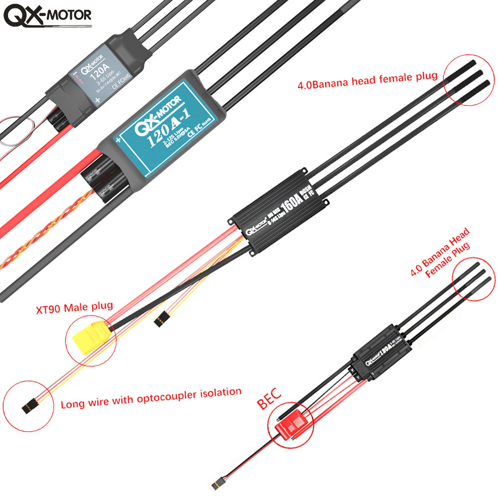 20A-120A Brushless ESC Speed C - Drone Rc Parts recension och pris