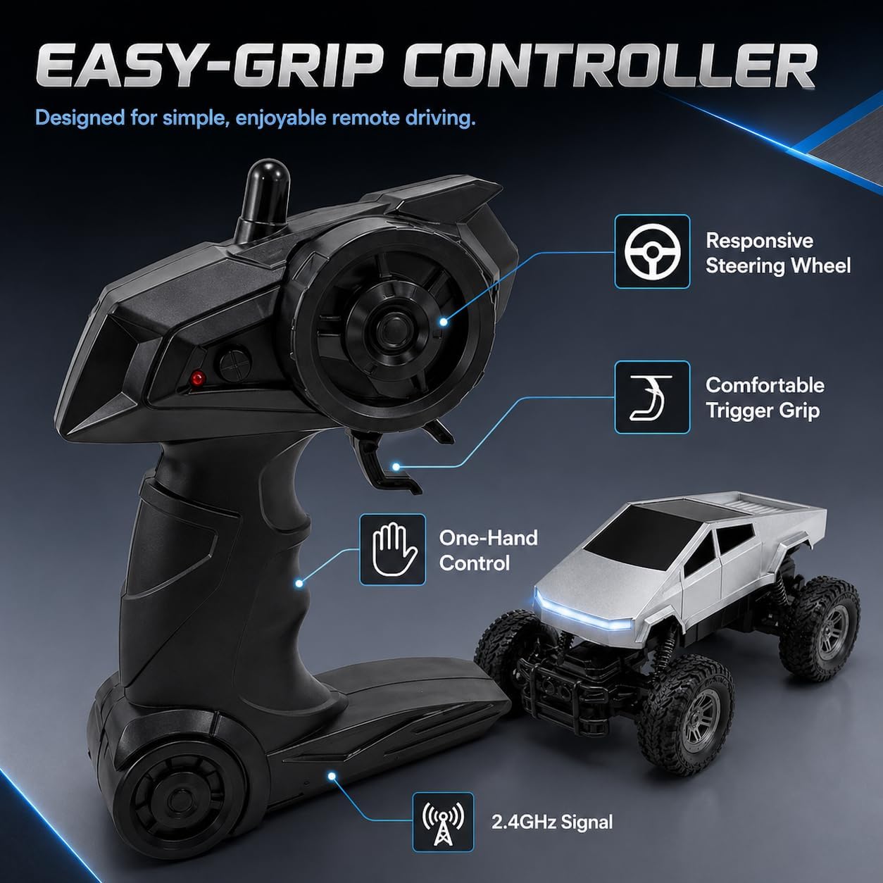 1:18 RC Car Remote Control Tru - Drone Or Rc Car recension och pris