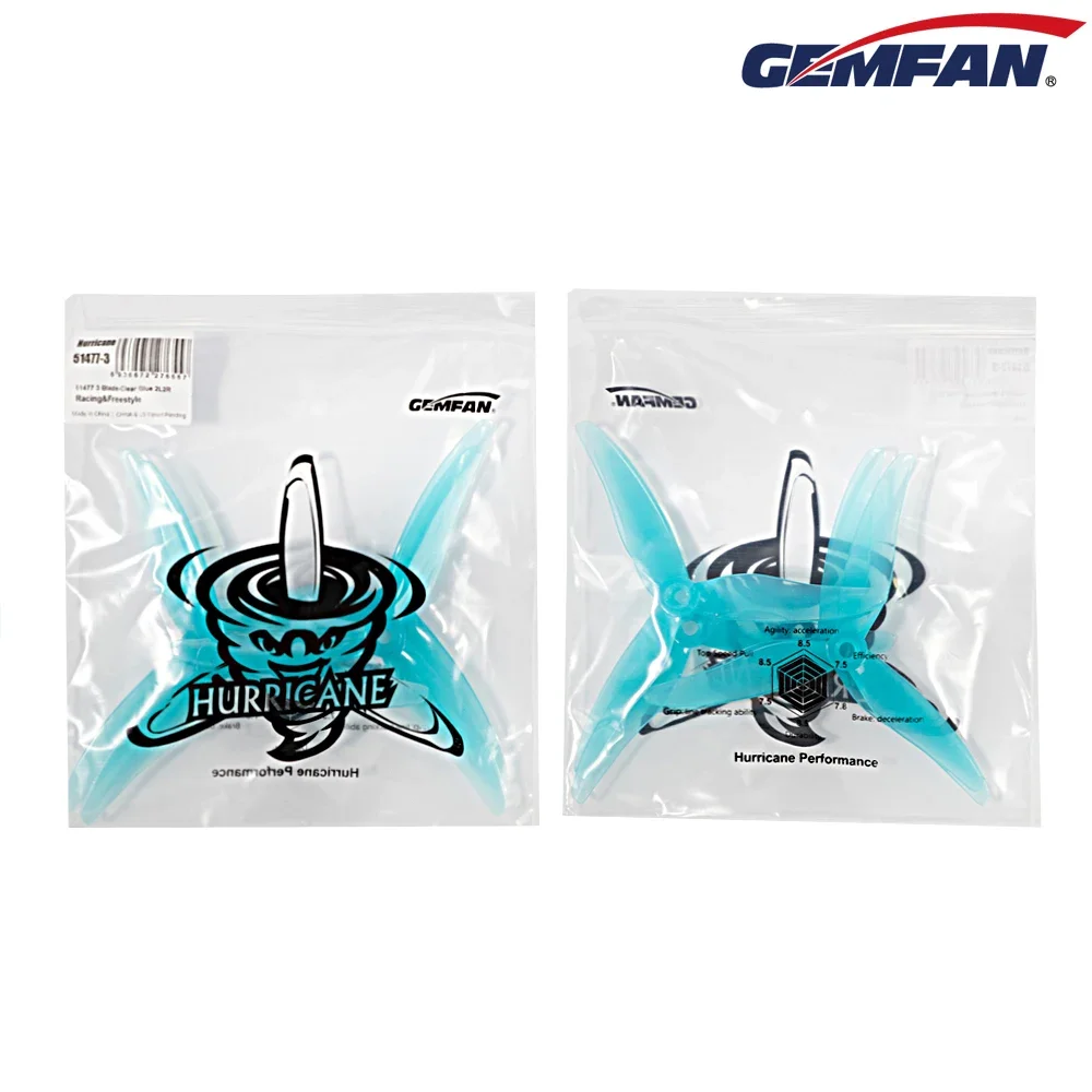 10Pairs (10CW + 10CCW) Gemfan  - Drone Rc Parts recension och pris