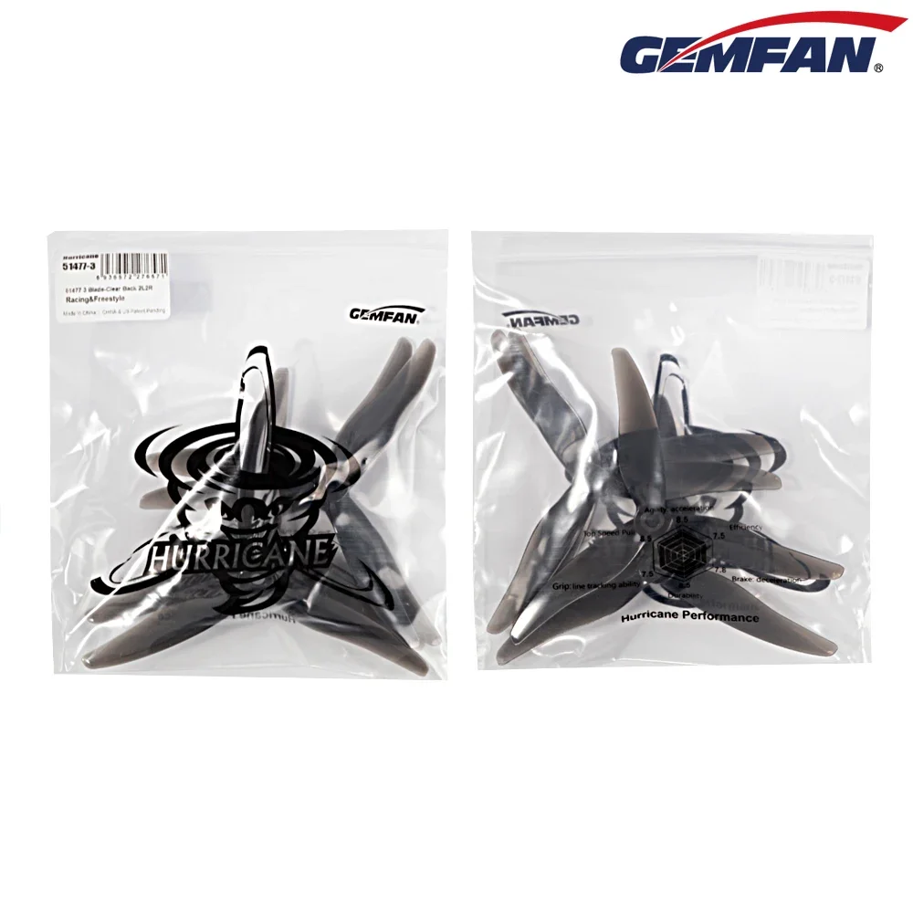10Pairs (10CW + 10CCW) Gemfan  - Drone Rc Parts recension och pris