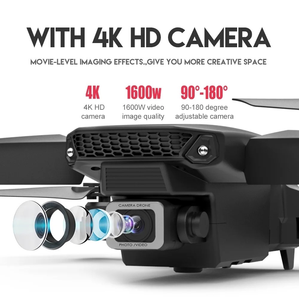 RC Drone New E88Pro 4K Profess - Drone Rc E88 Pro recension och pris