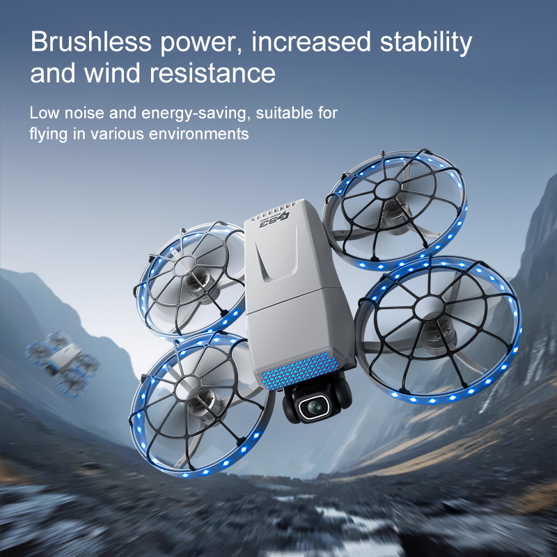 New Mini Foldable Drone G63 Op - Drone Rc Land recension och pris