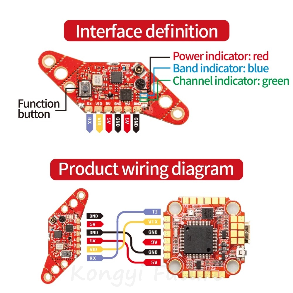 HGLRC Zeus Nano VTX 5.8G 350mW - Joystick Rc Drone recension och pris