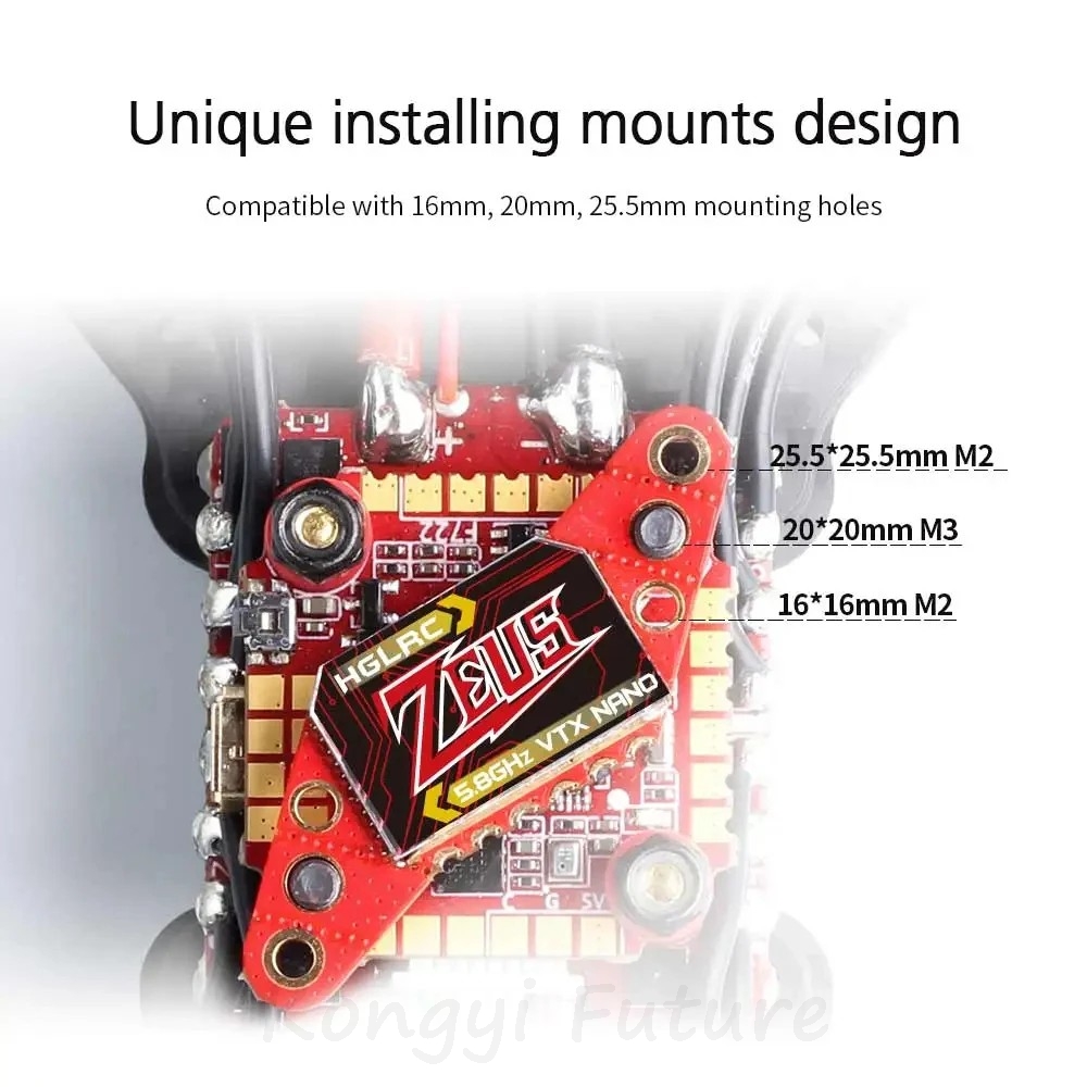 HGLRC Zeus Nano VTX 5.8G 350mW - Joystick Rc Drone recension och pris