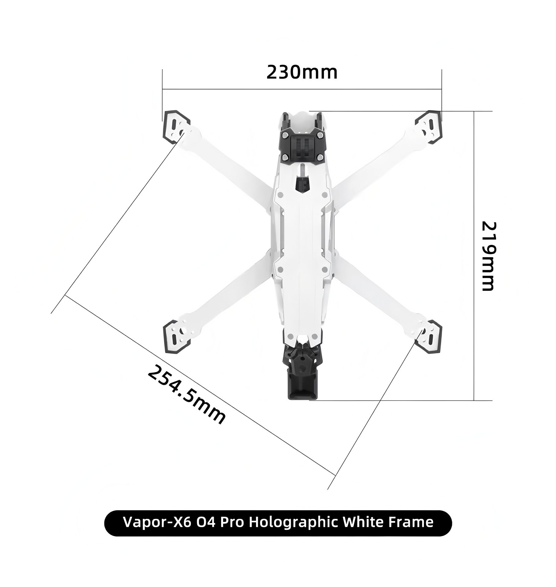 GEPRC Vapor D5/x5/x6 O4 Pro Fr - Drone Rc Parts recension och pris