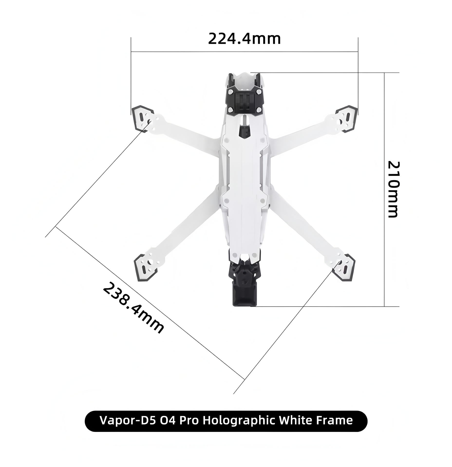 GEPRC Vapor D5/x5/x6 O4 Pro Fr - Drone Rc Parts recension och pris