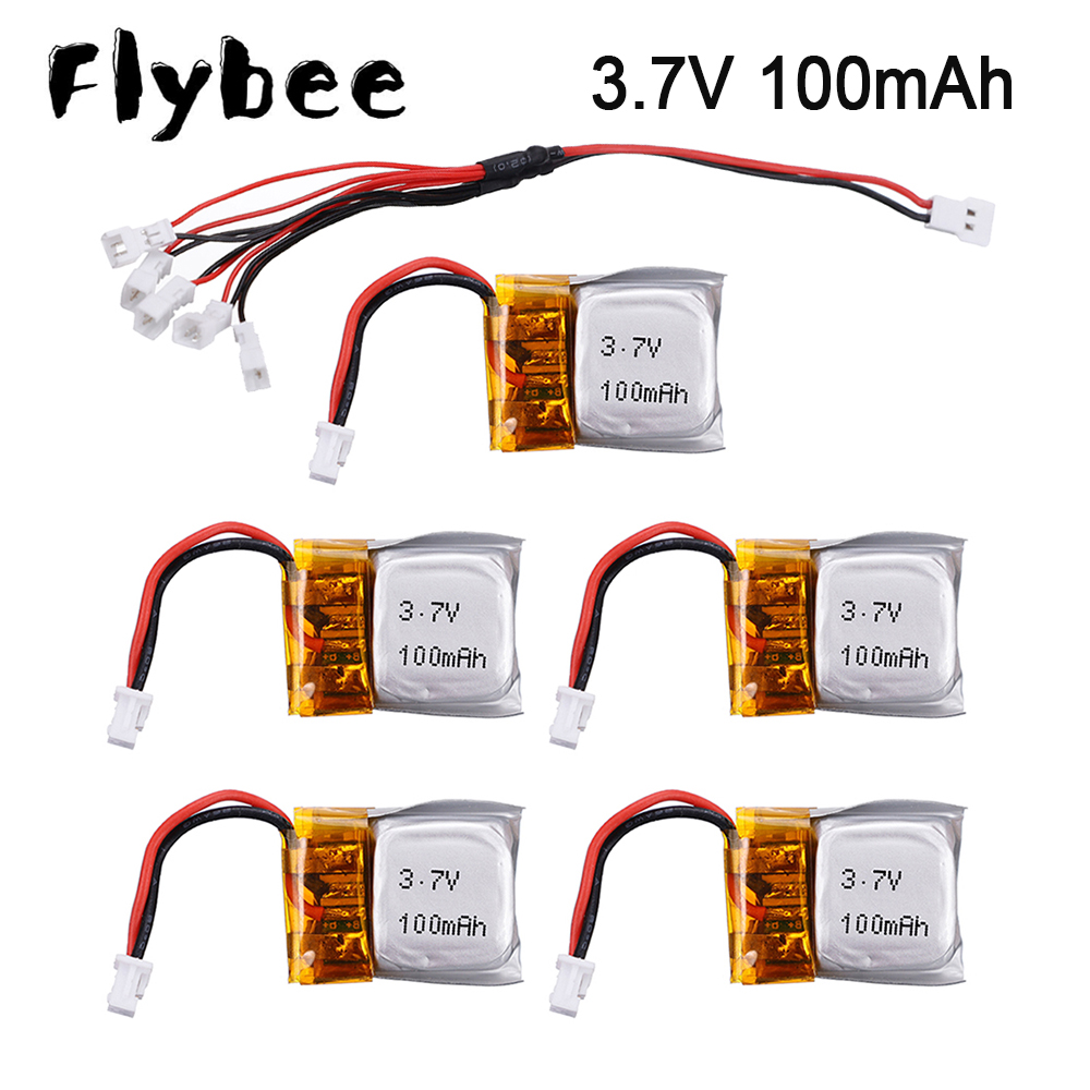 3.7v 100mah Lipo Battery For W - Drone Fq777 Rc Quadcopter recension och pris