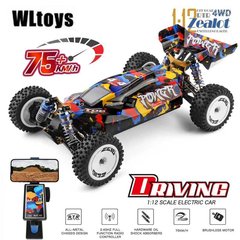 WLtoys 124017 124007 75KM/H  R - Drone Or Rc Car recension och pris