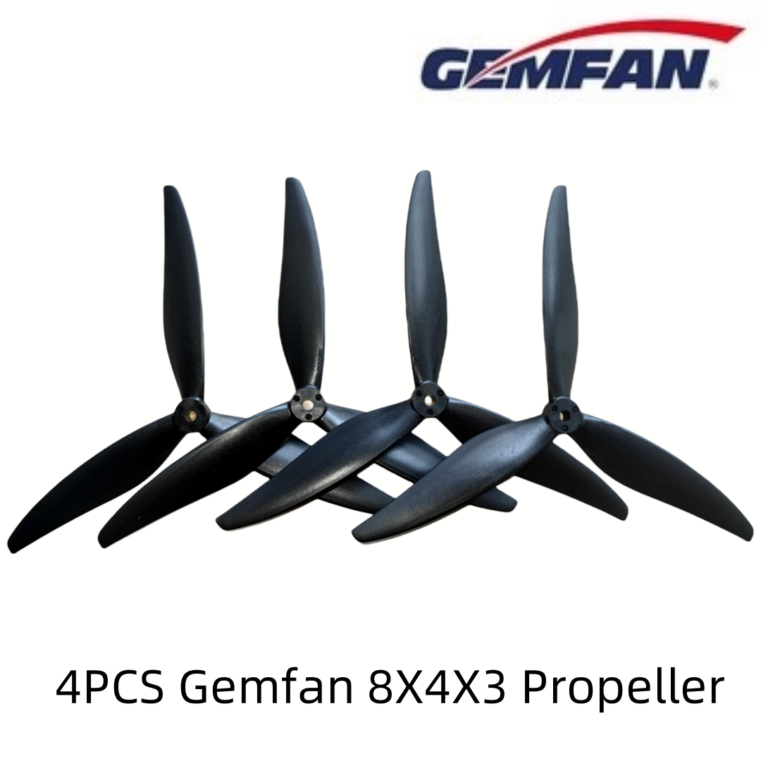 4PCS Gemfan 8040 8X4X3 3-Blade - Drone Rc Parts recension och pris