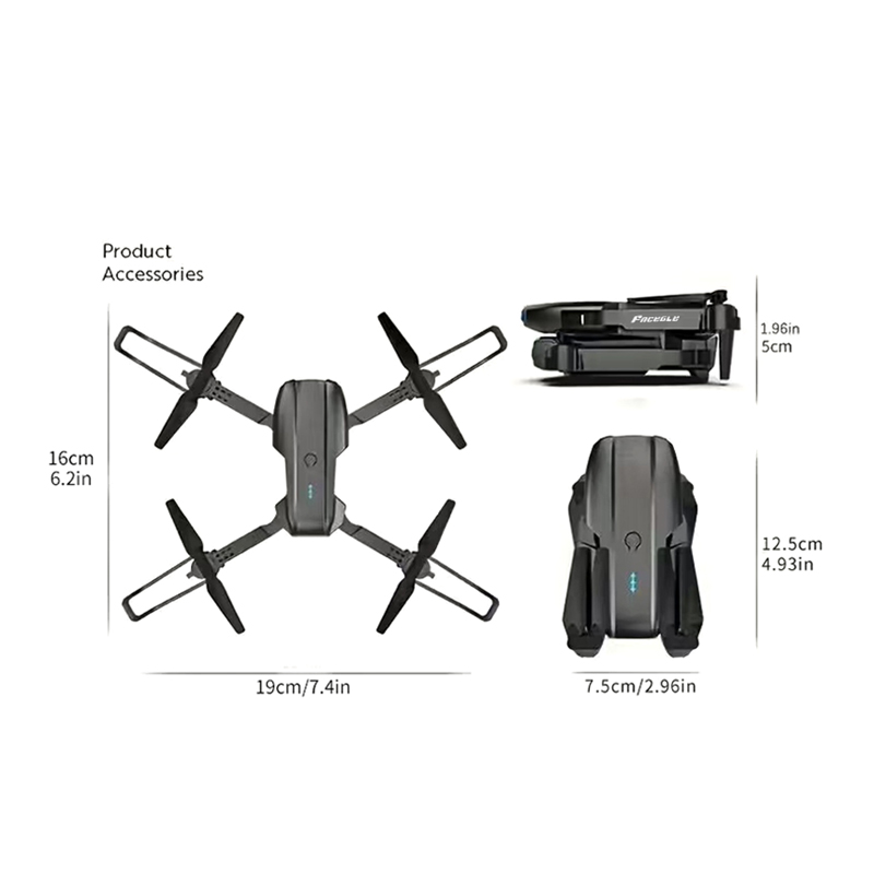 FACEGLE UAV E99 Nova RC Drone  - Drone Rc Foldable recension och pris