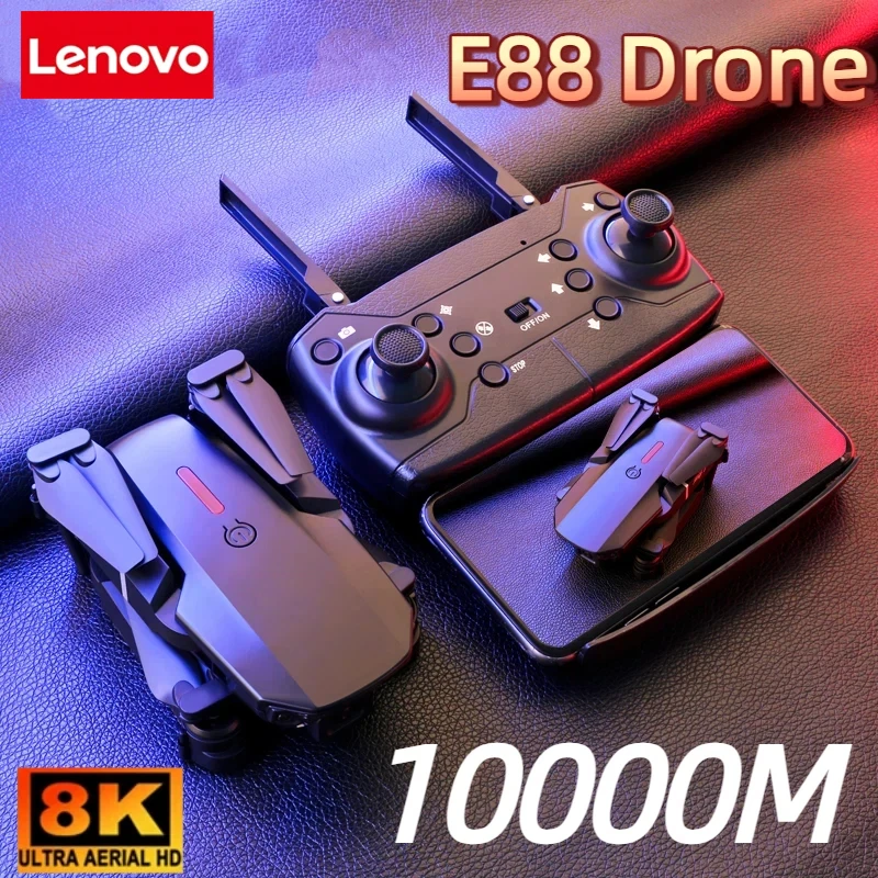 Lenovo New E88 Pro WIFI FPV Dr - Drone Rc E88 Pro recension och pris