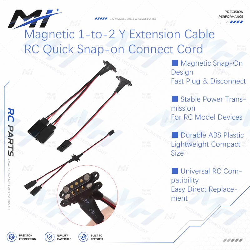 Magnetic 1-to-2 Y Extension Ca - Drone Rc recension och pris