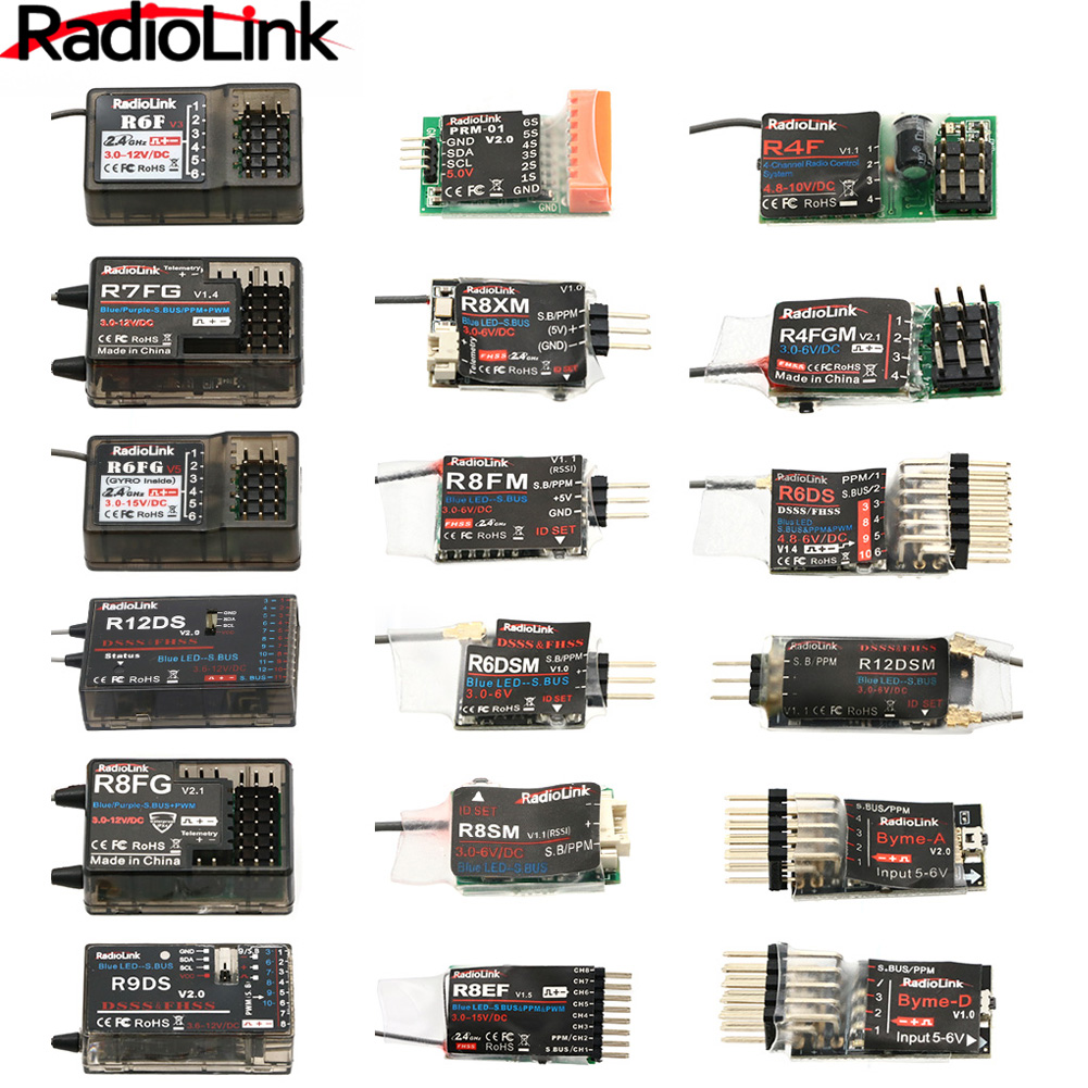 Radiolink R12DSM R12DS R9DS R8 - Joystick Rc Drone recension och pris