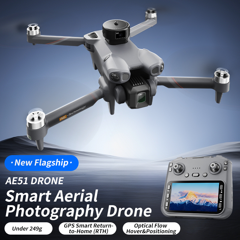 Foldable RC Quadcopter AE51 GP - Drone Rc Foldable recension och pris